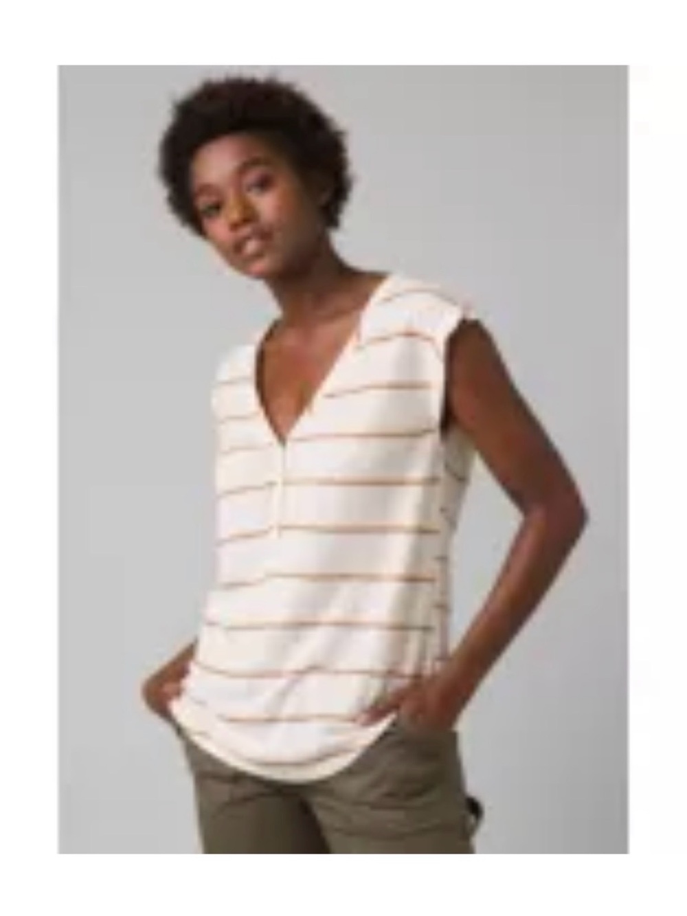 Prana Moraine Henley tank Women’s XL